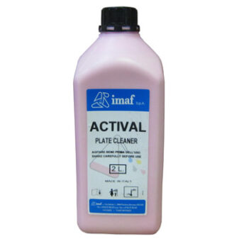 Offset plate cleaner