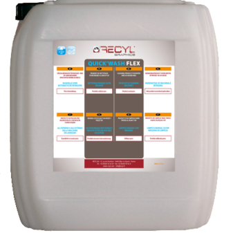QUICKWASH FLEX | CLEANING PRODUCT FOR PARTS, PLATES & INKING GROUP